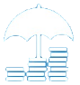 umbrella icon with growing retirement plans